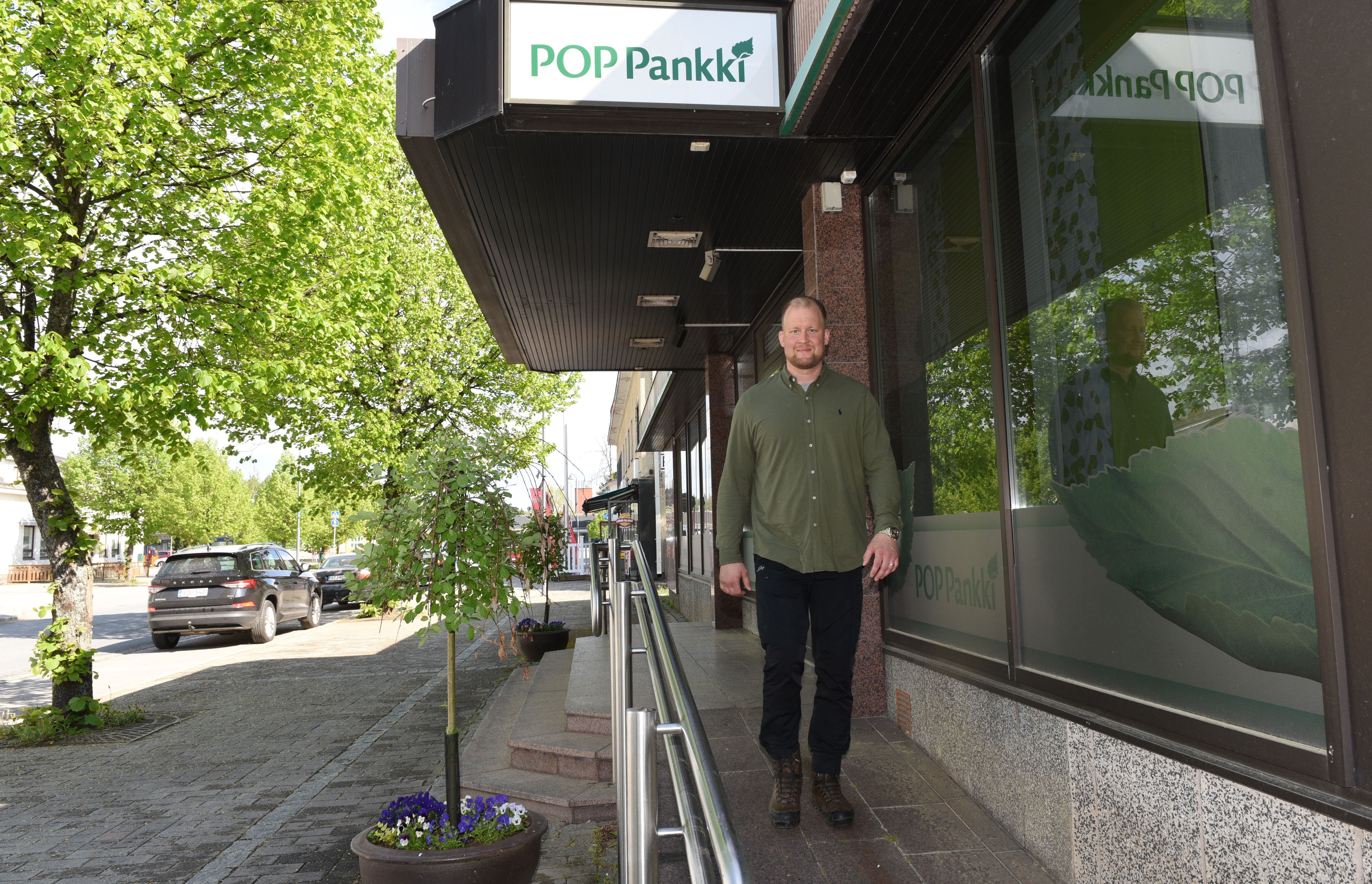 Soveri on asioinut lapsuudesta asti POP Pankki Lammilla