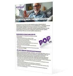 Turvallinen pankkiasiointi kansilehti