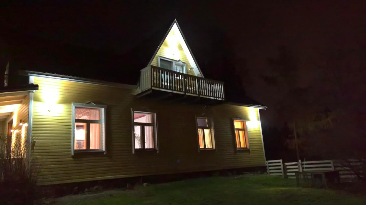 Omakotitalo, kuvituskuva.