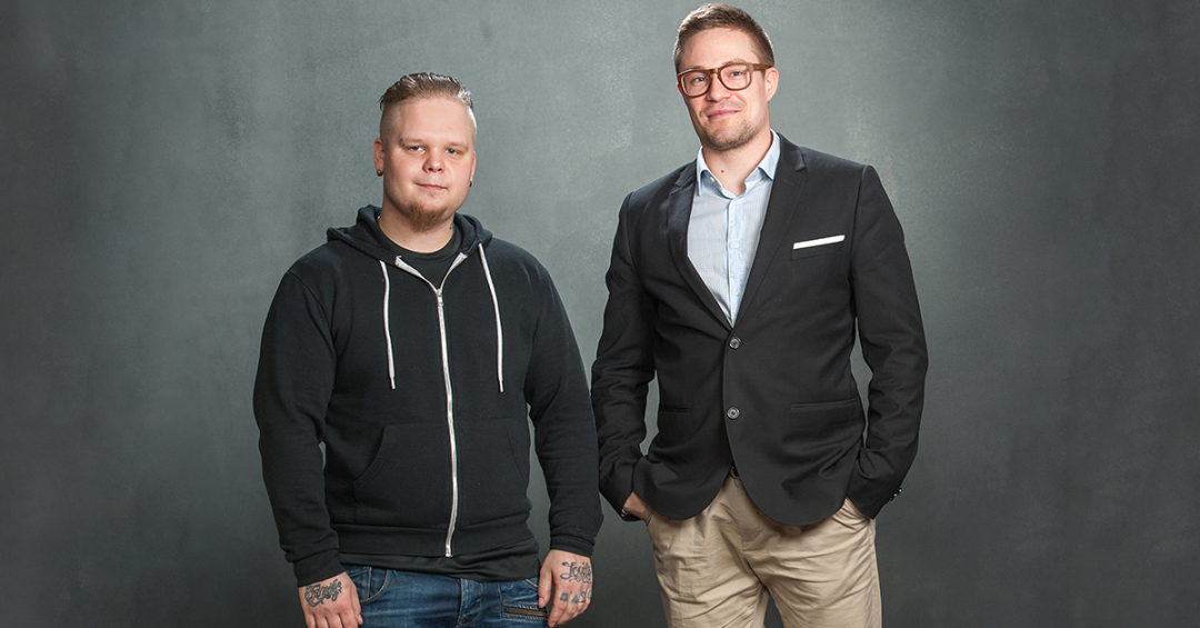 Sami Söderlund ja Juha-Pekka Luukkainen, henkilökuva.