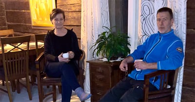 Reija ja Kari Sihvola, henkilökuva.