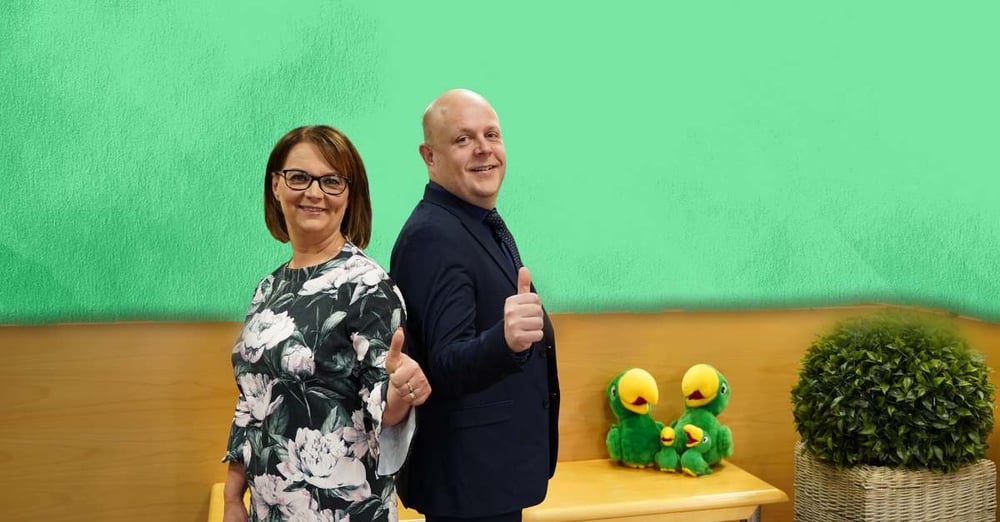 Marjut Järvinen ja Antti Savola