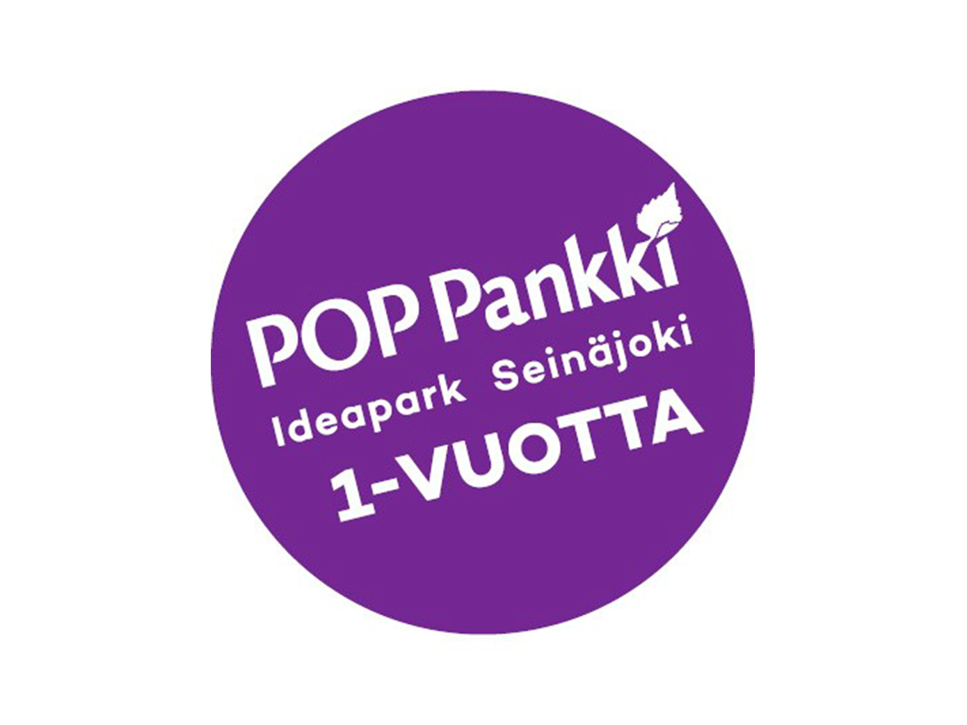 POP Pankki Ideapark Seinäjoki 1 vuotta, kuvituskuva. 
