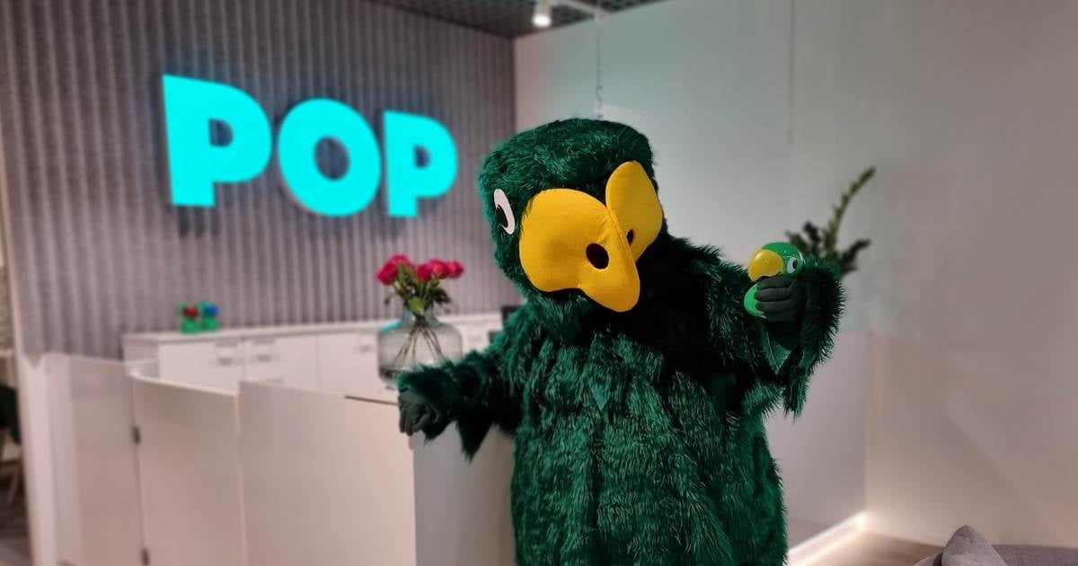 POP Papukaija Ideapark konttorilla