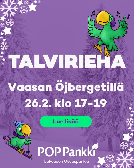 TALVIRIEHA 26.2. klo 17-19