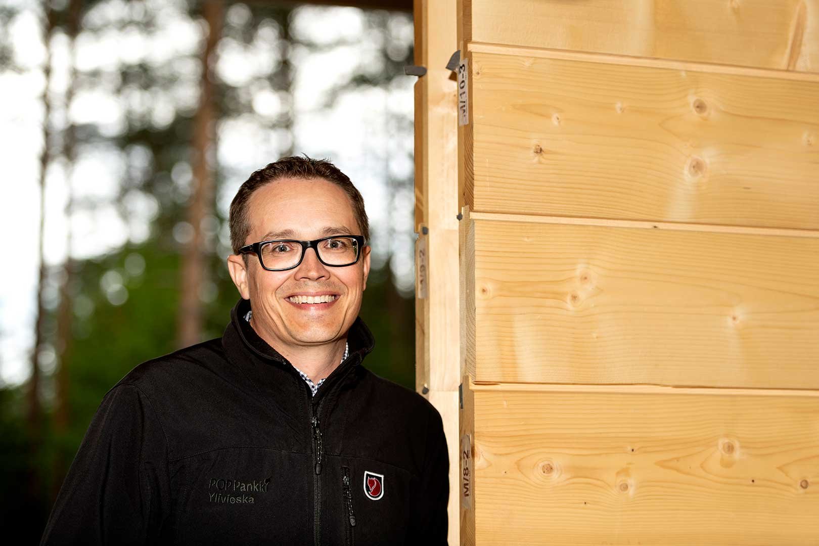 POP Pankki Pohjanmaan Ylivieskan konttorin rahoituspäällikkö Kari Ylimäki