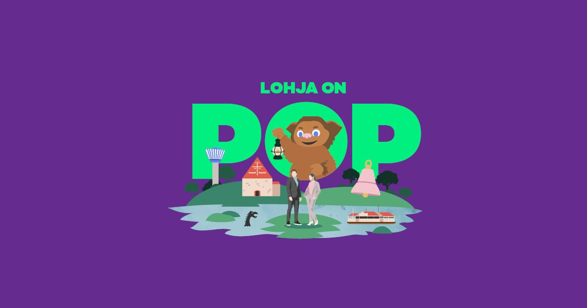 Lohja on POP kuvituskuva.