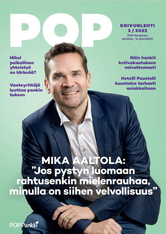POP Pankin uusi asiakaslehti on ilmestynyt, haastattelussa mm. Mika Aaltola