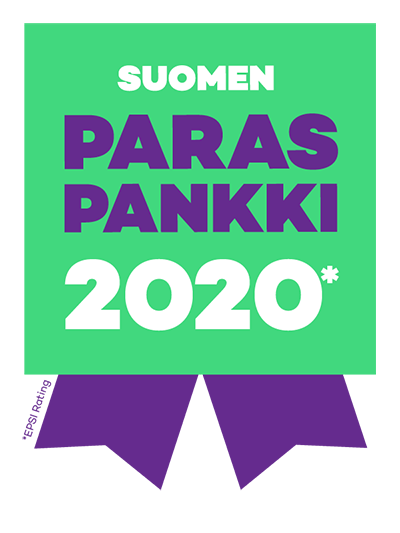 Paras pankki logo, kuvituskuva.